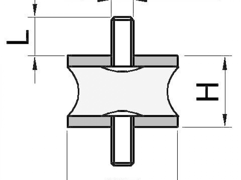Amortisseurs de vibrations cylindriques
