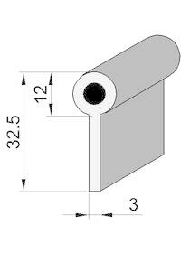 rubber-p-profiel-3x205x12