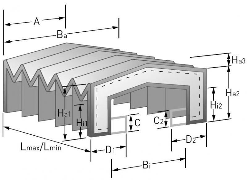 tekening-vouwbalg-u-vorm-dakvormig
